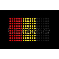 Nažehlovací aplikace CS220 vlajka Belgie