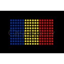 Nažehlovací aplikace CS222 vlajka Rumunsko
