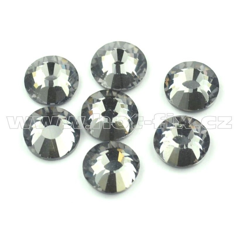 Celobroušené hot-fix kamínky PREMIUM barva Black diamond vel. SS30