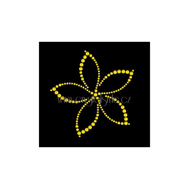 Nažehlovací aplikace CS427 květ