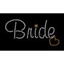 Nažehlovací aplikace CS301 nápis Bride