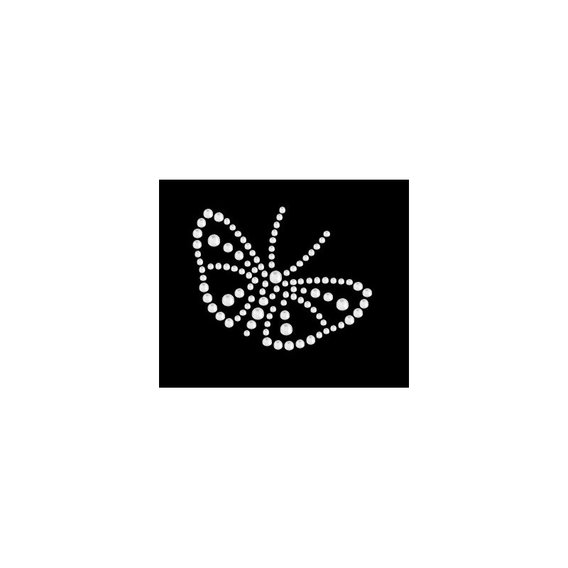 Nažehlovací aplikace CS076 motýl