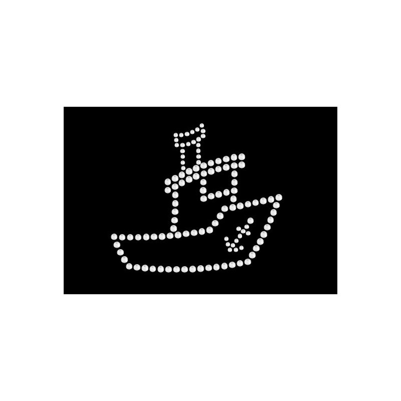 Nažehlovací aplikace CS265 loďka