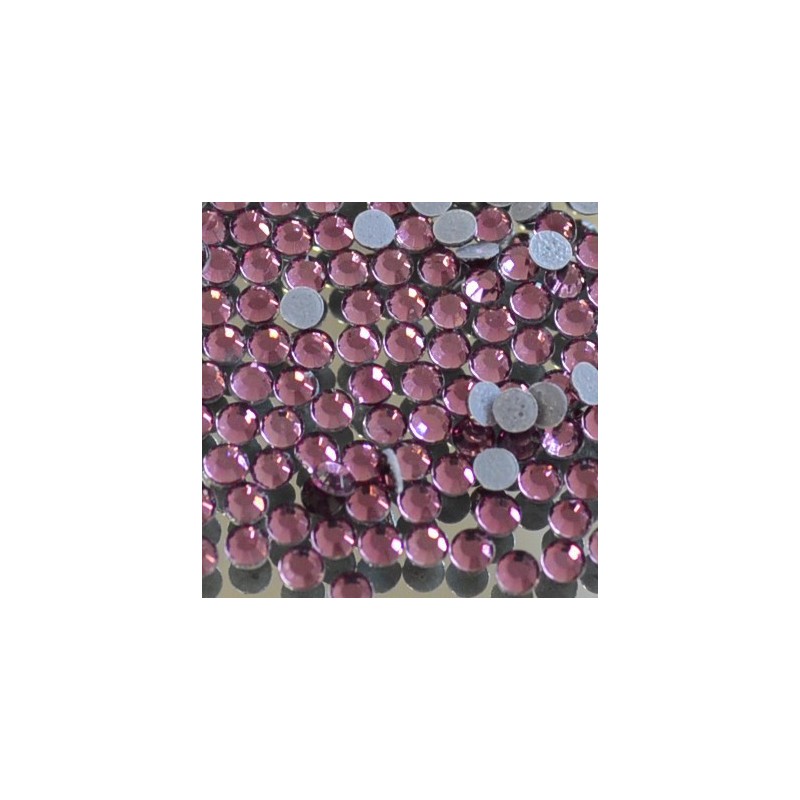 Skleněné hot-fix kamínky barva Amethyst velikost SS6