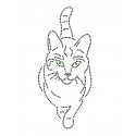 Nažehlovací aplikace CS083 kočka